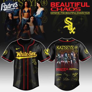 Chicago White Sox MLB x Katseye The Beautiful Chaos Tour Custom Baseball Jersey