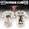 Cincinnati Reds MLB x Playboi Carti Antagonist Tour Custom Baseball Jersey