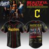 Cleveland Guardians MLB x Katseye The Beautiful Chaos Tour Custom Baseball Jersey