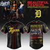 Detroit Tigers MLB x Katseye The Beautiful Chaos Tour Custom Baseball Jersey