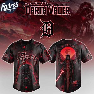 Detroit Tigers MLB x Star Wars Baseball Jersey Style