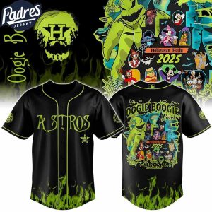 Houston Astros Mix Oogie Boogie Bash Halloween Party 2025 Jersey Houston Astros Merch Dad Gifts