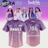 Los Angeles Angels Easy Crazy Hot 2025 Le Sserafim Tour Custom Baseball Jersey