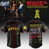 Los Angeles Angels MLB x Katseye The Beautiful Chaos Tour Custom Baseball Jersey