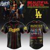 Los Angeles Dodgers MLB x Katseye The Beautiful Chaos Tour Custom Baseball Jersey