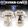 Los Angeles Dodgers MLB x Playboi Carti Antagonist Tour Custom Baseball Jersey