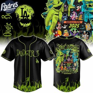 Los Angeles Dodgers Mix Oogie Boogie Bash Halloween Party 2025 Jersey Dodgers Merch For Fans