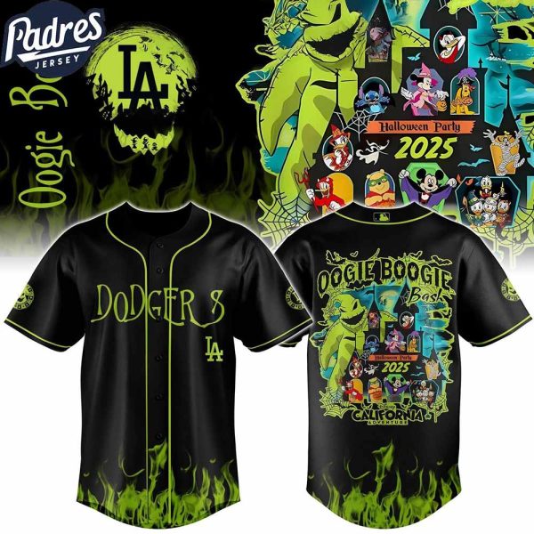 Los Angeles Dodgers Mix Oogie Boogie Bash Halloween Party 2025 Jersey Dodgers Merch For Fans