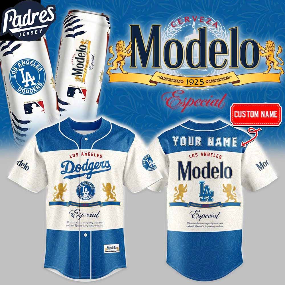 Los Angeles Dodgers Modelo American’s Beer 2025 Personalized Baseball Jersey Los Angeles Dodgers Modelo American’s Beer 2025 Personalized Baseball Jersey