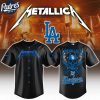 Los Angeles Dodgers x MLB Metallica Baseball Jersey
