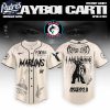 Miami Marlins MLB x Playboi Carti Antagonist Tour Custom Baseball Jersey
