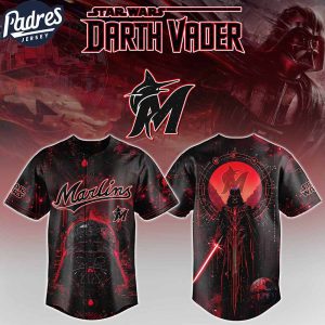 Miami Marlins MLB x Star Wars Limited Edition Baseball Jersey