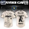 Milwaukee Brewers MLB x Playboi Carti Antagonist Tour Custom Baseball Jersey