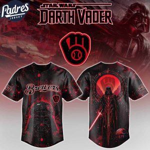 Milwaukee Brewers MLB x Star Wars Limited Edition Baseball Jersey