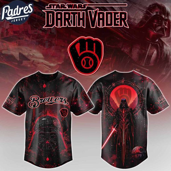 Milwaukee Brewers MLB x Star Wars Limited Edition Baseball Jersey