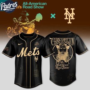 New York Mets Chris Stapleton All American Road Show Tour Baseball Jersey