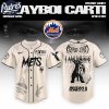 New York Mets MLB x Playboi Carti Antagonist Tour Custom Baseball Jersey