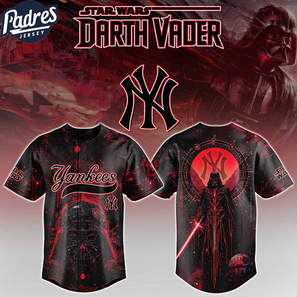 New York Yankees MLB x Star Wars Limited Edition Baseball Jersey New York Yankees MLB x Star Wars Limited Edition Baseball Jersey