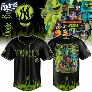 New York Yankees Mix Oogie Boogie Bash Halloween Party 2025 Jersey Yankees Merch