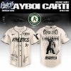 Oakland Athletics MLB x Playboi Carti Antagonist Tour Custom Baseball Jersey