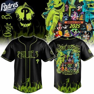 Philadelphia Phillies Mix Oogie Boogie Bash Halloween Party 2025 Jersey Phillies Merch