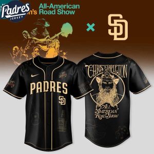 San Diego Padres Chris Stapleton All American Road Show Tour Baseball Jersey