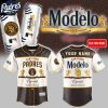 San Diego Padres Modelo American's Beer 2025 Personalized Baseball Jersey