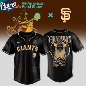 San Francisco Giants Chris Stapleton All American Road Show Tour Baseball Jersey