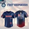 Seattle Mariners First Responders Fire Dept Police EMS 2025 Custom Baseball Jersey
