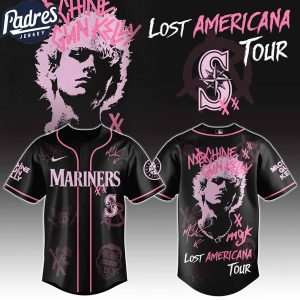 Seattle Mariners MLB x MGK The Lost Americana Tour Custom Baseball Jersey