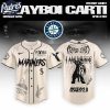 Seattle Mariners MLB x Playboi Carti Antagonist Tour Custom Baseball Jersey
