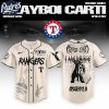 Texas Rangers MLB x Playboi Carti Antagonist Tour Custom Baseball Jersey