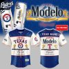Texas Rangers Modelo American's Beer 2025 Personalized Baseball Jersey