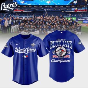 Toronto Blue Jays 2025 World Series Champions Celebration Baseball Jersey