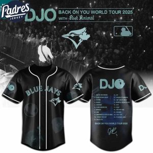 Toronto Blue Jays MLB x DJO Back To You World Tour 2025 With Post Animal MLB Baseball Jersey 1