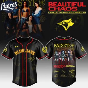 Toronto Blue Jays MLB x Katseye The Beautiful Chaos Tour Custom Baseball Jersey