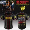 Washington Nationals MLB x Katseye The Beautiful Chaos Tour Custom Baseball Jersey